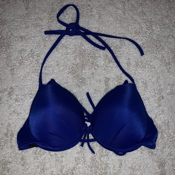 Electric Blue Bikini Top- Victoria’s Secret - Picture 1 of 3